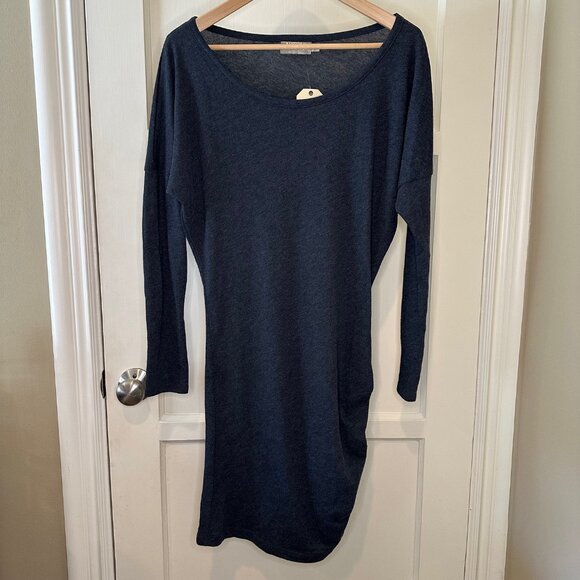 NWT- Nation LTD Lightweight Sweater Dress - Blue, Size Small - Picture 1 of 9